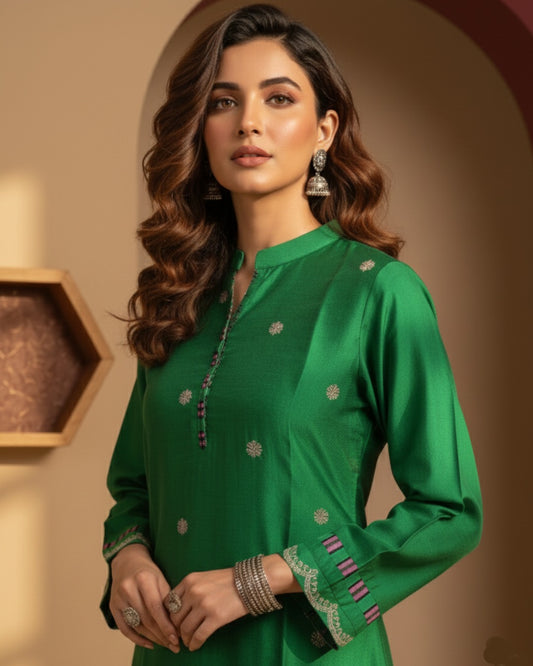 Soot-o-Saaz – Kaaya | Ready to Wear Viscose Co-ord Set