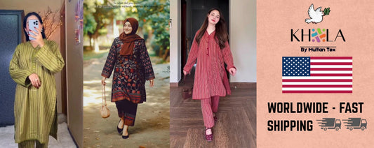 Buy Beautiful Pakistani Designer Suits Online in USA with Fast Shipping