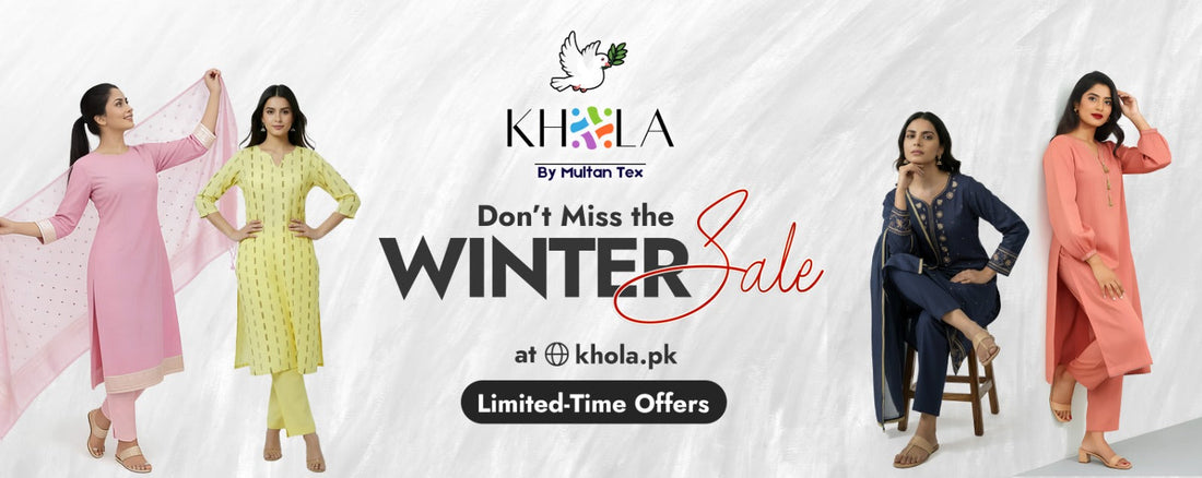 Don’t Miss the winter Sale at Khola.pk | Limited-Time Offers