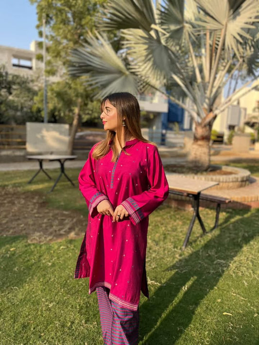 Soot-o-Saaz – Kaaya | Ready to Wear Viscose Co-ord Set