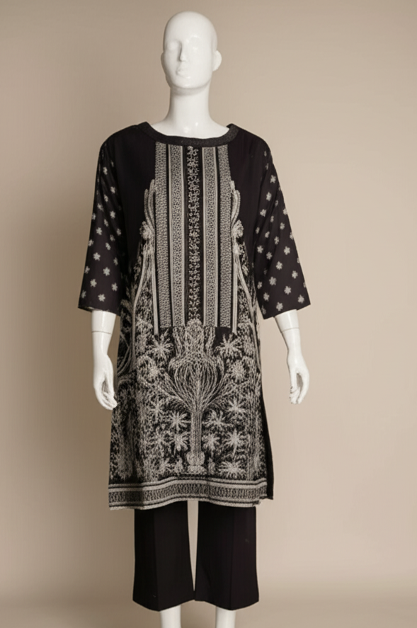 Amani – 2PC Modern Lawn Suit