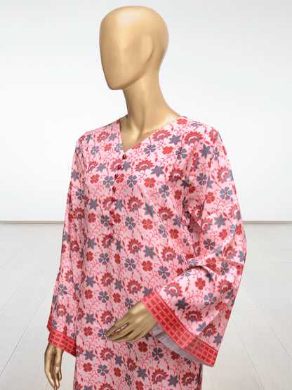 D3 - Raw Silk – 3 Piece Printed Suit