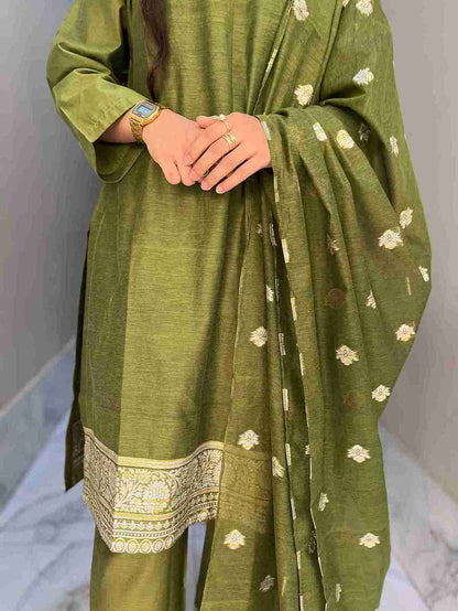 Soot-o-Saaz – Mahiri | Ready to Wear 3-Piece Stitched Festive Wear
