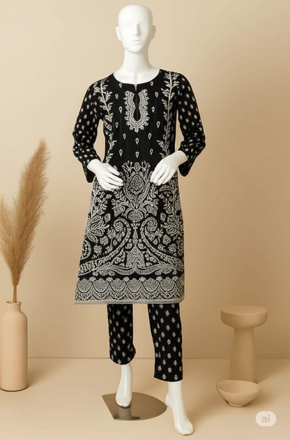Miraal – 2 PC Elegant Lawn Suit 