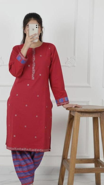 Soot-o-Saaz – Kaaya | Ready to Wear Viscose Co-ord Set