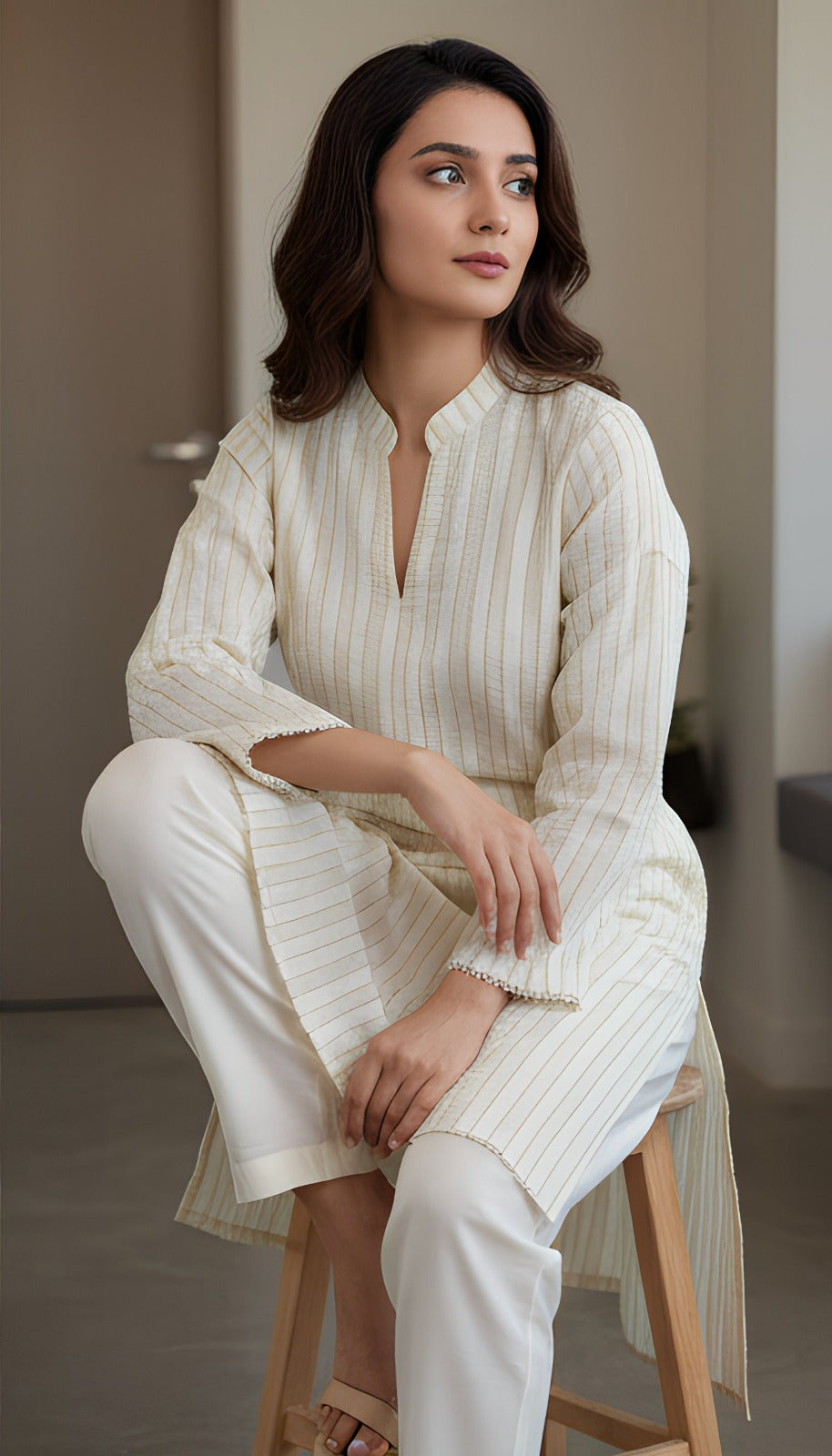 Soot-o-Saaz – Maaan | Jacquard Cotton 2 Piece Coord Set