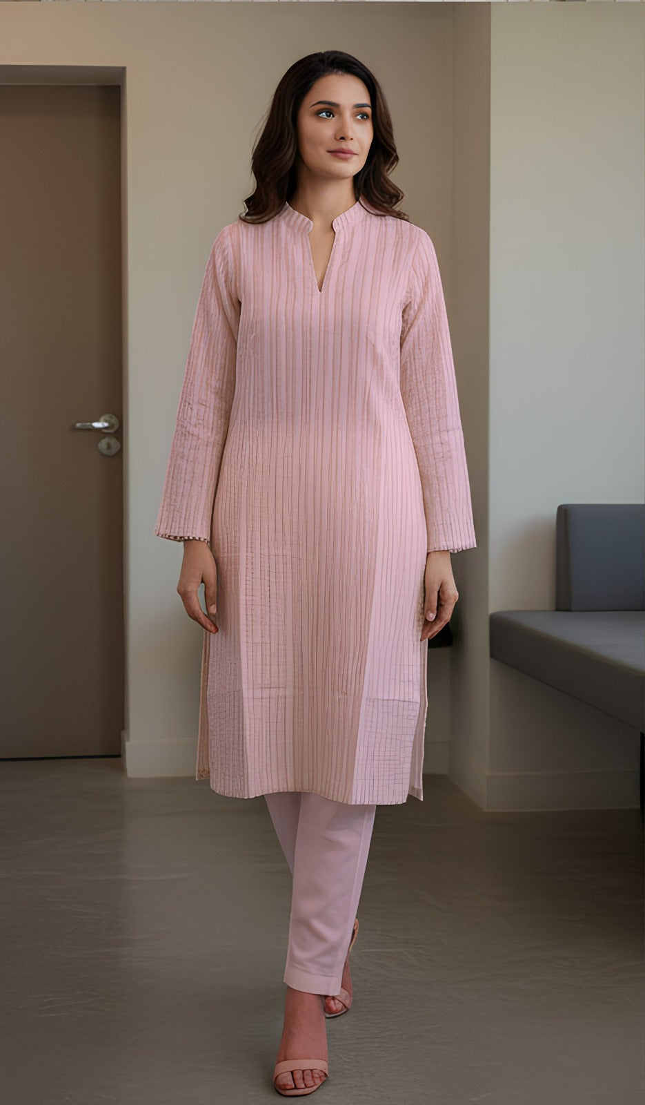 Soot-o-Saaz – Maaan | Jacquard Cotton 2 Piece Coord Set