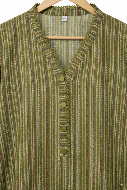 two piece stitched suit 